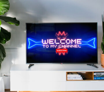 Welcome to My Channel 80s Style Splash Screen